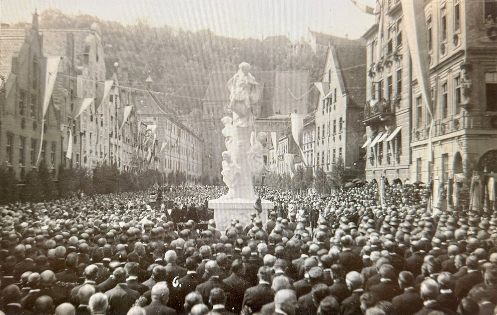 Einweihung Kriegerdenkmal 1928